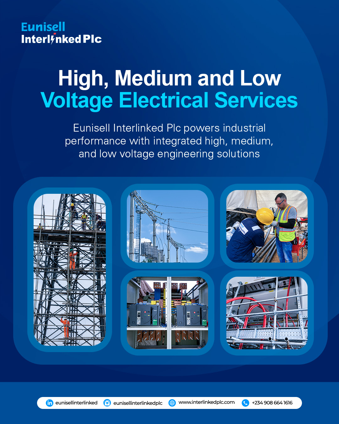 High, Medium and Low Voltage Electrical Services