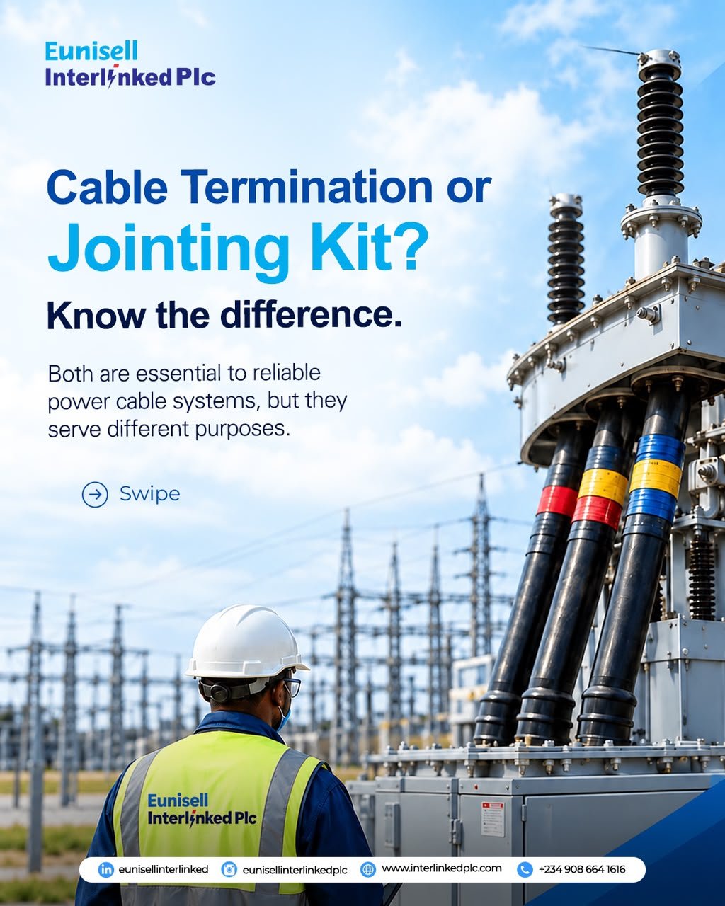 Cable termination or jointing kit