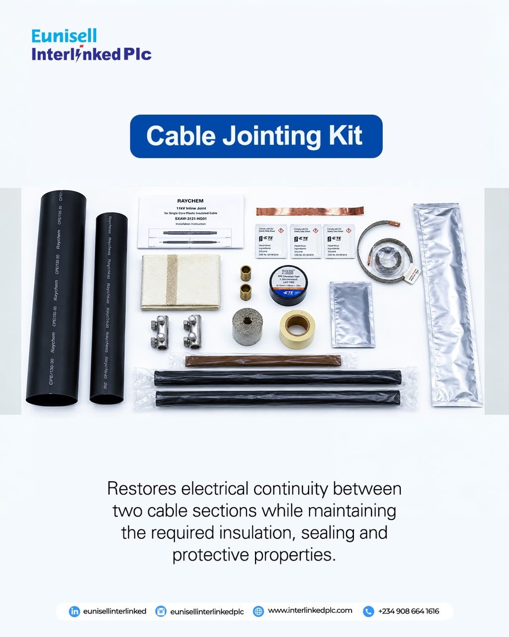 Cable termination or jointing kit