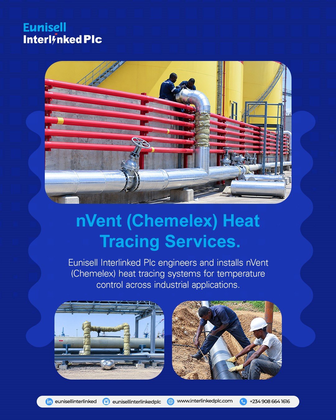 nVent (Chemelex) Heat Tracing Services